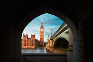 Palace of Westminster and Big Ben during sunrise, London, The United Kingdom of Great Britain and Northern Ireland