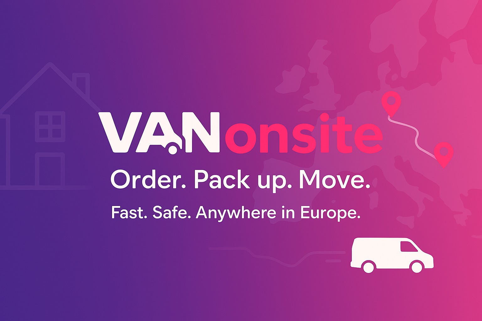 VANonsite banner – branded graphic representing professional moving and logistics services