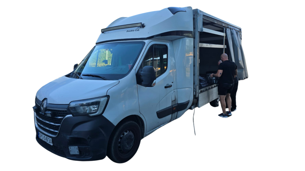 VANonsite Google ad image of a moving van being loaded by a removals worker, cutout on transparent background